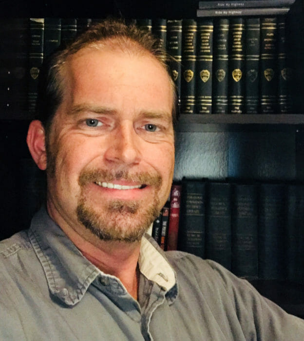 Jim Steele, Library, Writing, Author, at Home Office.JPG
